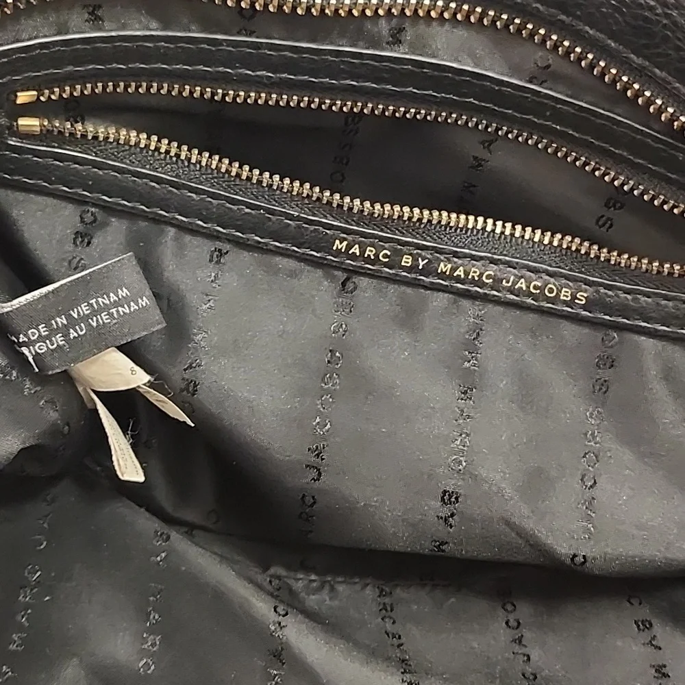 Marc Jacobs Y2K Bag Too Hot to Handle Leather Satchel Black  Bag